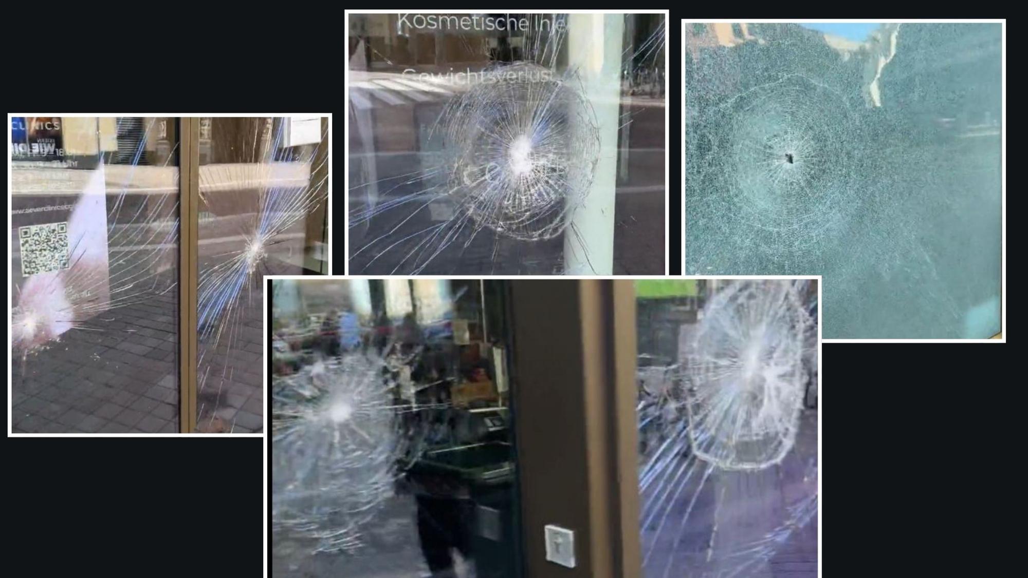 Mehrere Fenster wurden in der Nacht zu Sonntag (25. Oktober) in der Kölner Innenstadt zerstört. Ein Verdächtiger wurde gefasst.
