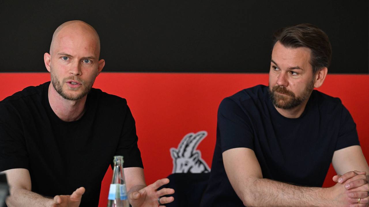 Kölns Trainer Rene Wagner und Geschäftsführer Thomas Kessler