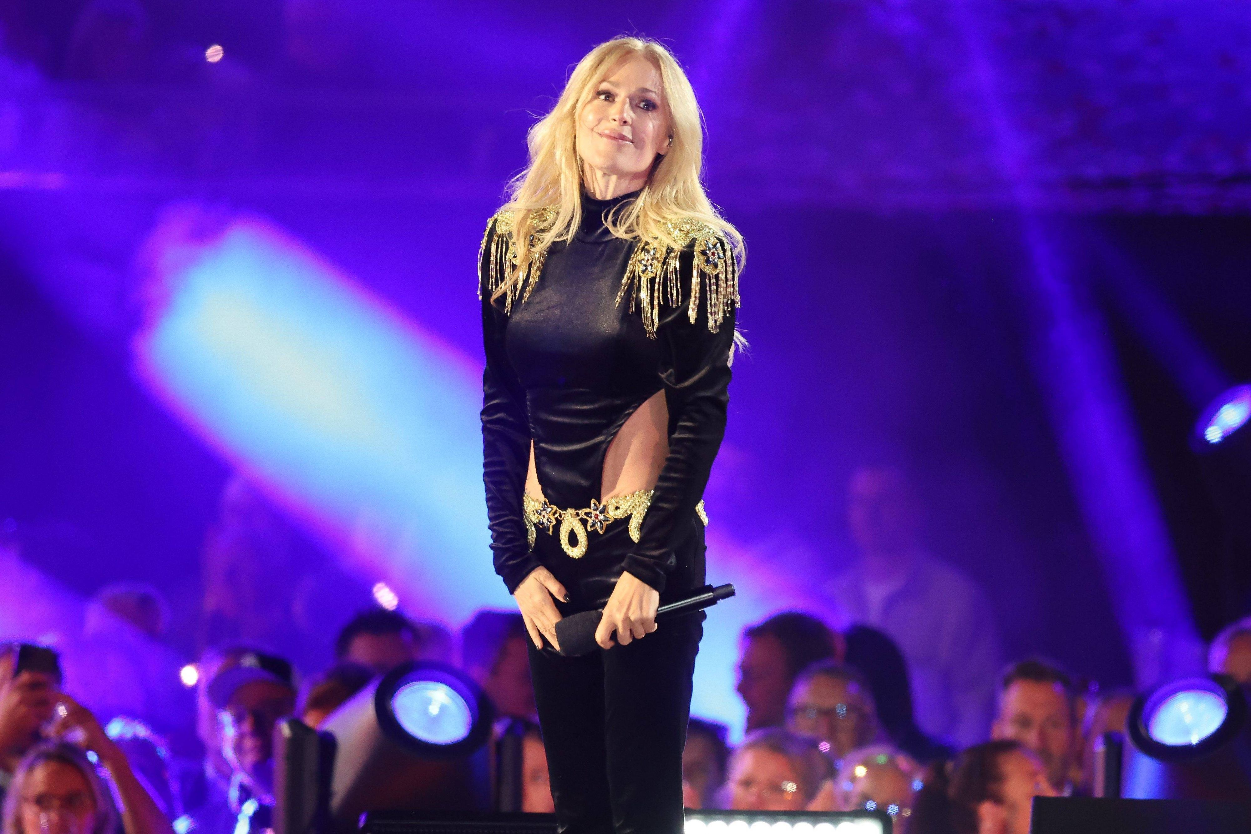 Sängerin Michelle beim Schlagerbooom Open Air 2026 in Kitzbühel.