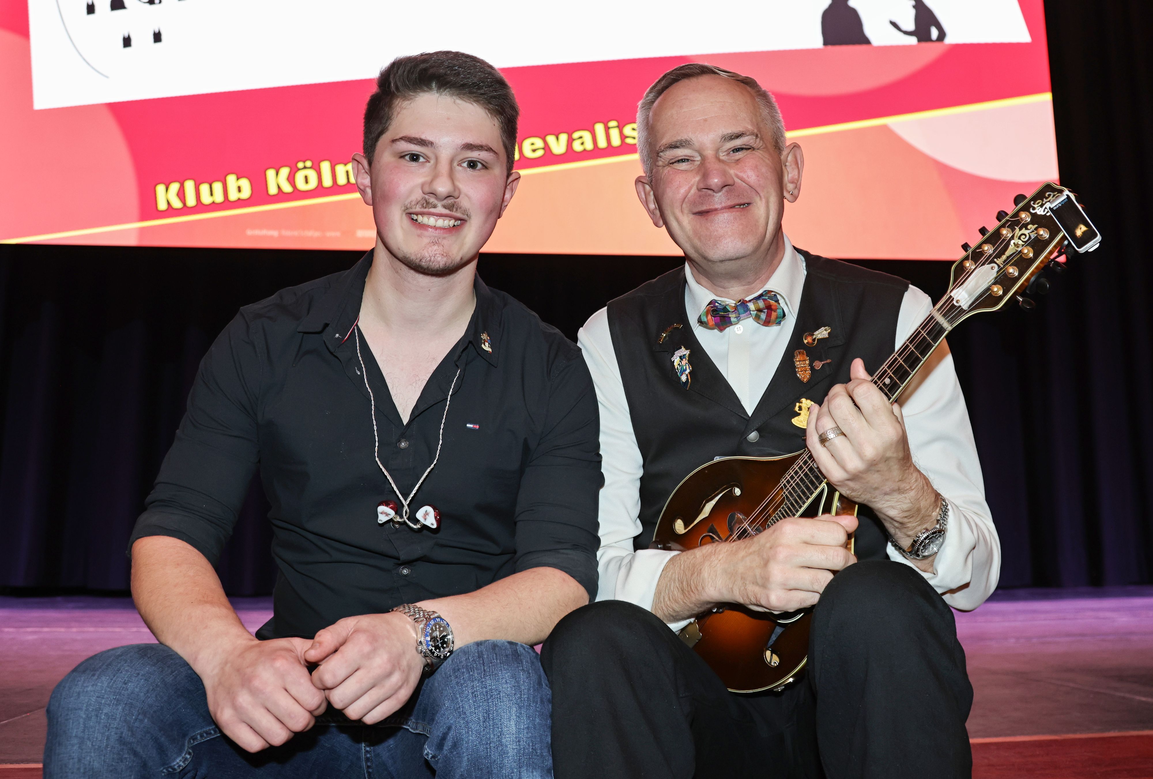 Mike Müller zusammen mit JP Weber.