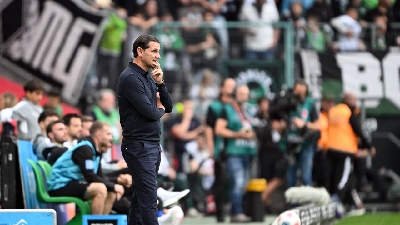 Trainer Gerardo Seoane an der Seitenlinie