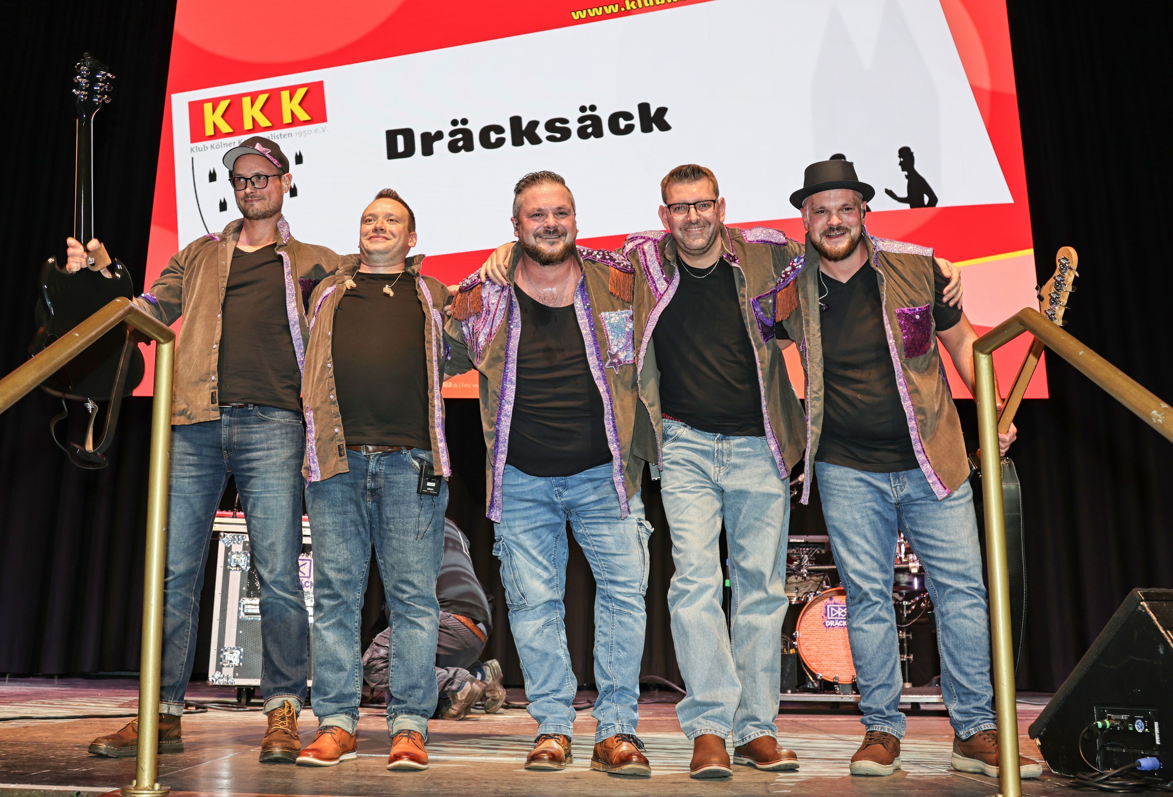 Die Band Dräcksäck auf der Maritim-Bühne.