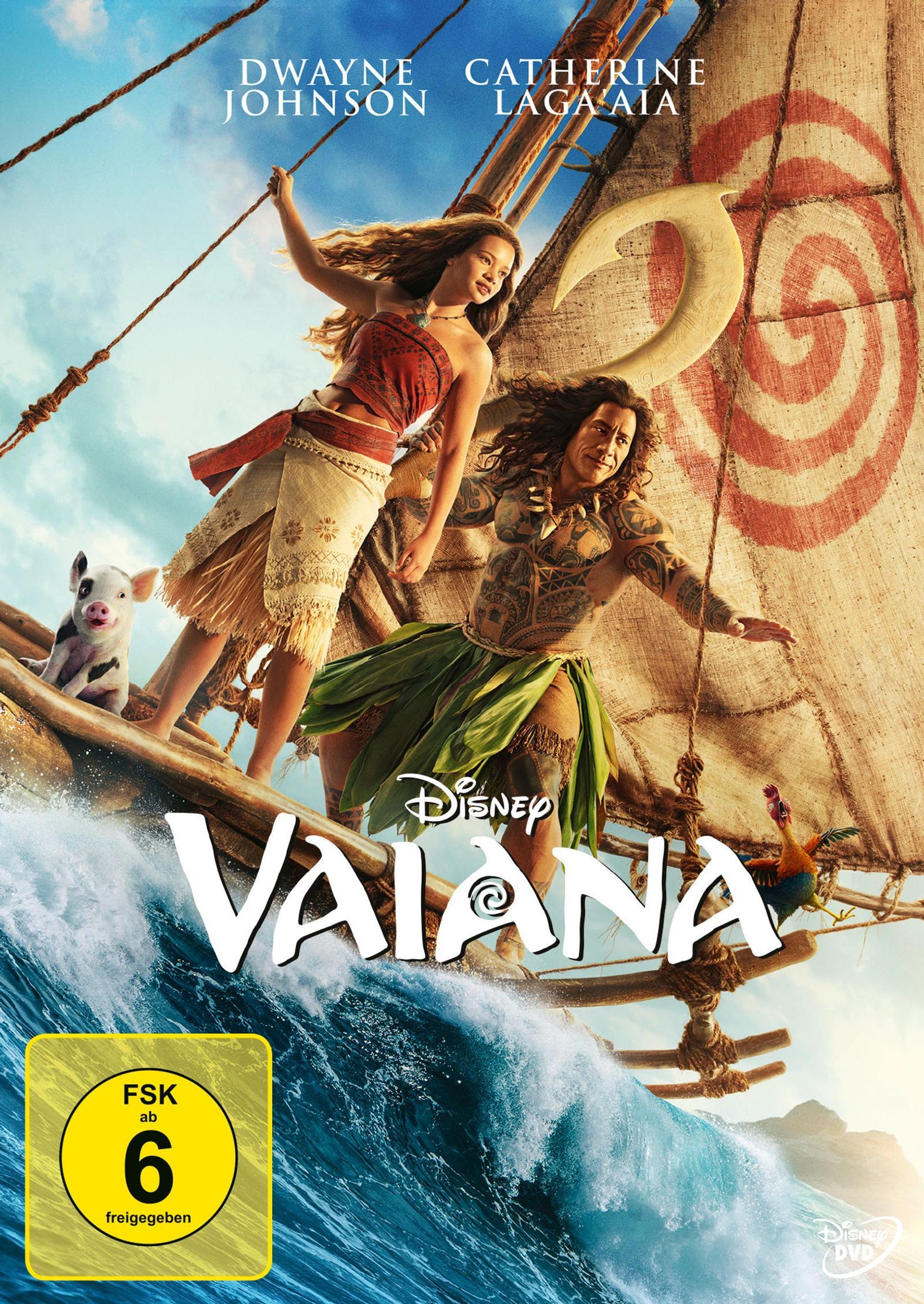 Nur wenige Animationsfilme aus dem Hause Disney waren erfolgreicher als die Geschichte von Vaiana. Nun erscheint die Realverfilmung auf DVD und Blu-ray. (Bild: Leonine/2026 Disney)
