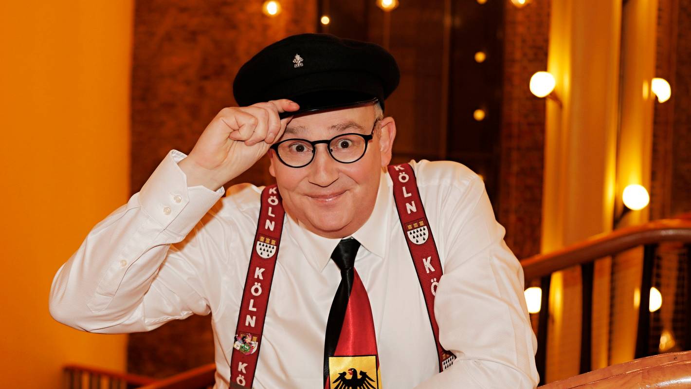 Jens Singer als „Dä Schofför des Kanzlers“.