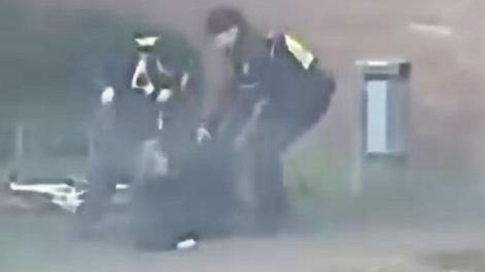 Eine Szene aus dem Beweisvideo, das vor Gericht nun eine zentrale Rolle spielt.