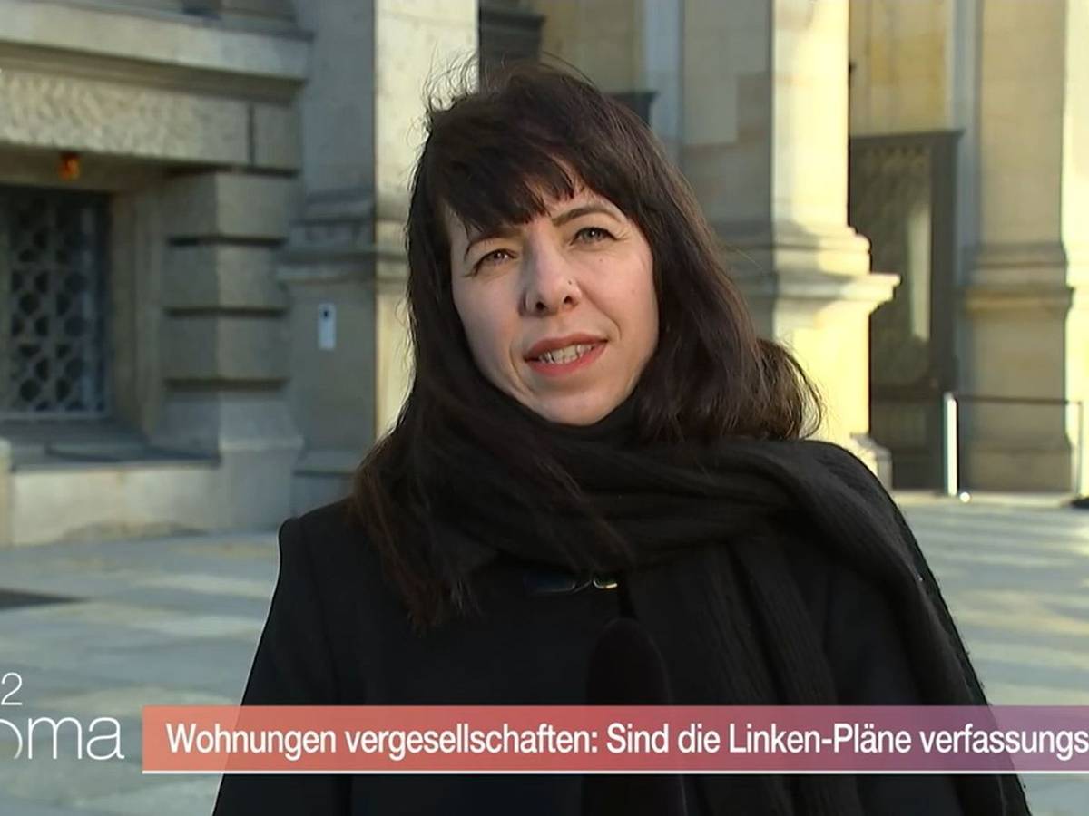 Elif Eralp hält das geplante Gesetz von Innenminister Dobrindt für verfassungswidrig. (Bild: ZDF)