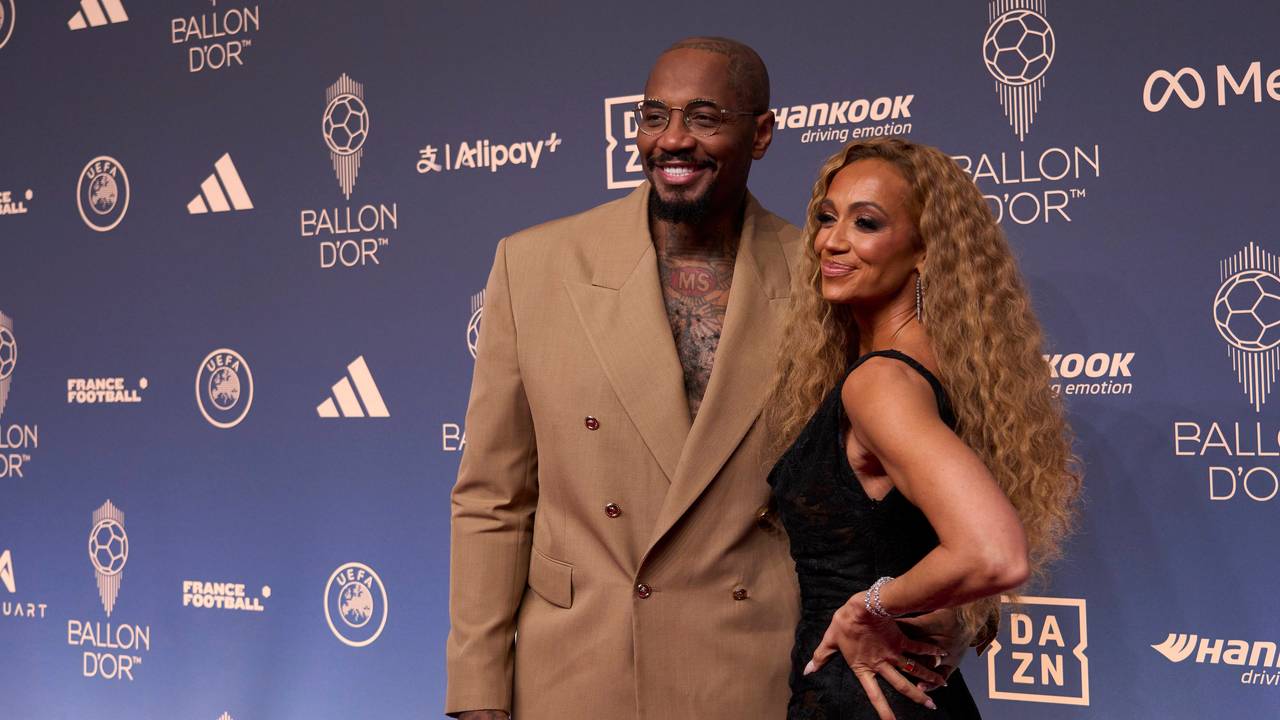 Kate Scott erschien zur Ballon d'Or-Gala mit ihrem Ehemann Malik Scott.
