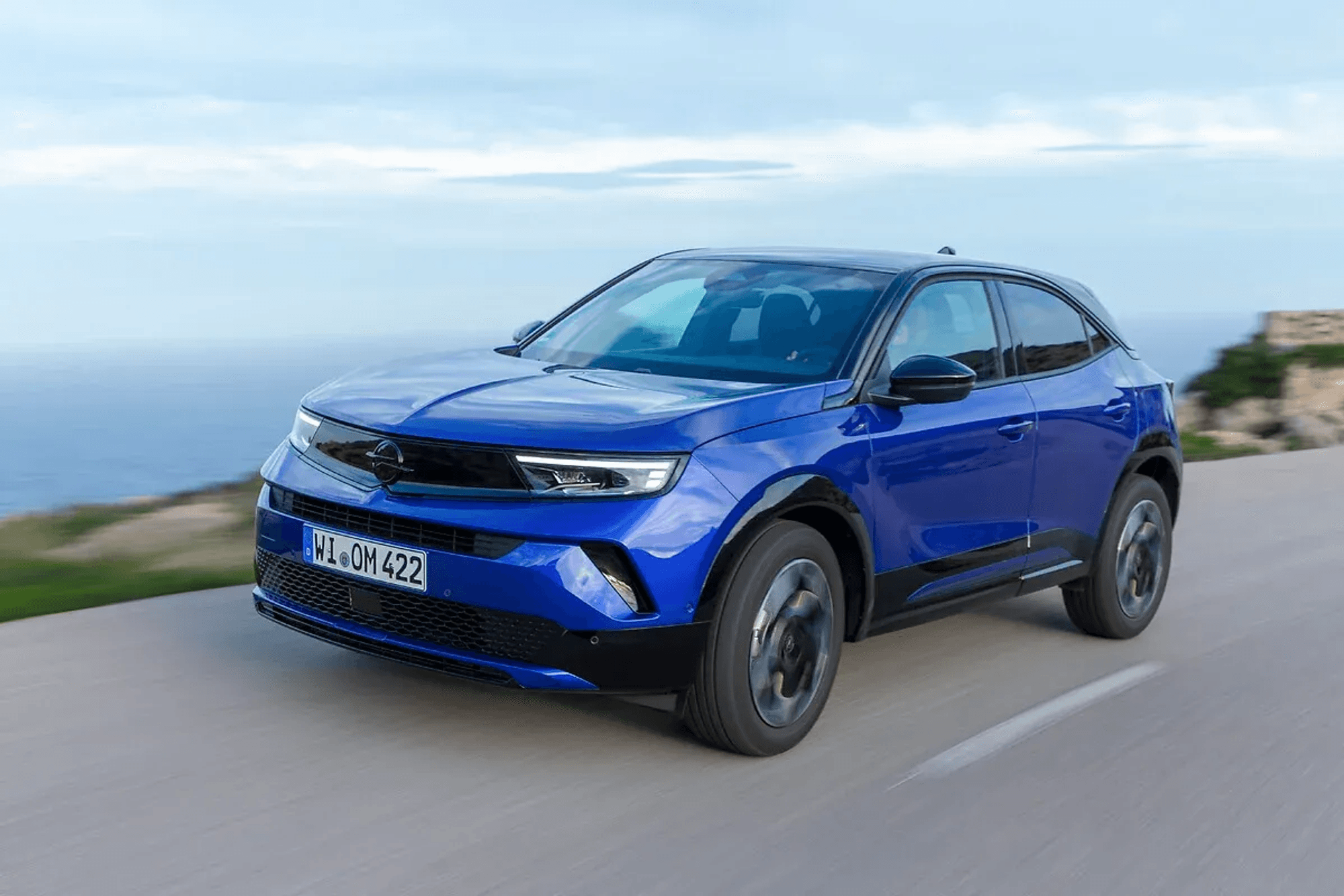 Opel Mokka in Blau