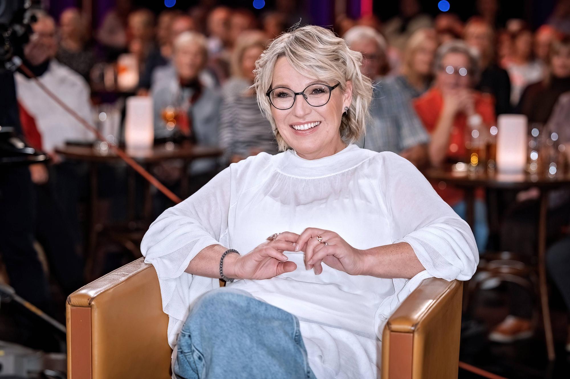 Andrea Ballschuh ist ein gern gesehener Gast in Talkshows wie dem MDR-„Riverboat“.