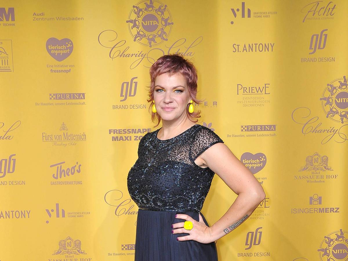 Franziska Knabenreich anlässlich der VITA Charity Gala VITA e.V. Assistenzhunde.