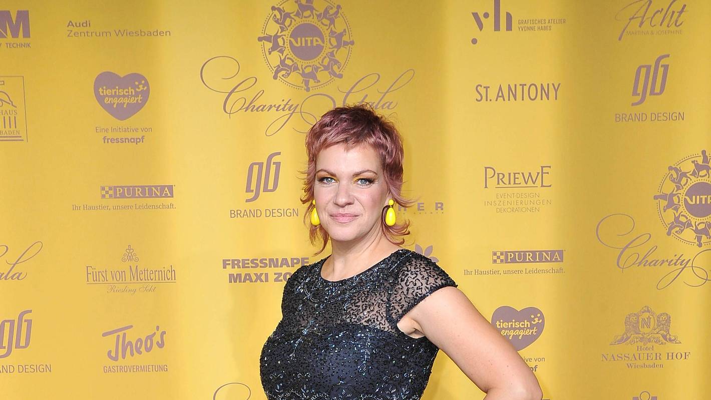 Franziska Knabenreich anlässlich der VITA Charity Gala VITA e.V. Assistenzhunde.