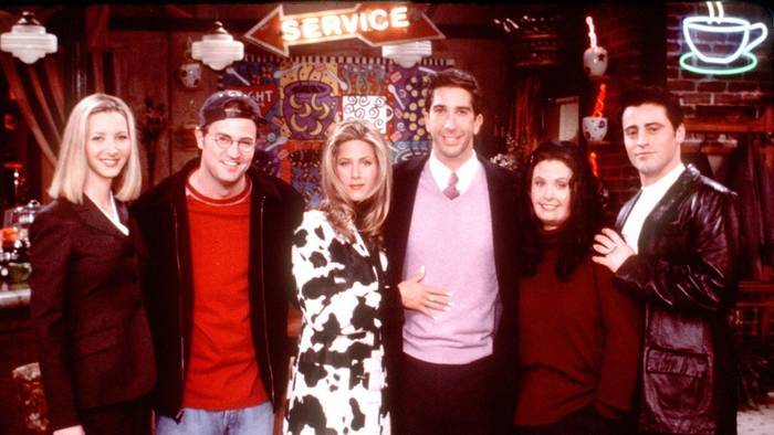 Lisa Kudrow (von links), der 2023 verstorbene Matthew Perry, Jennifer Aniston, David Schwimmer, Courteney Cox Arquette und Matt Leblanc waren die Gesichter der Sitcom „Friends“. (Bild: Getty Images)