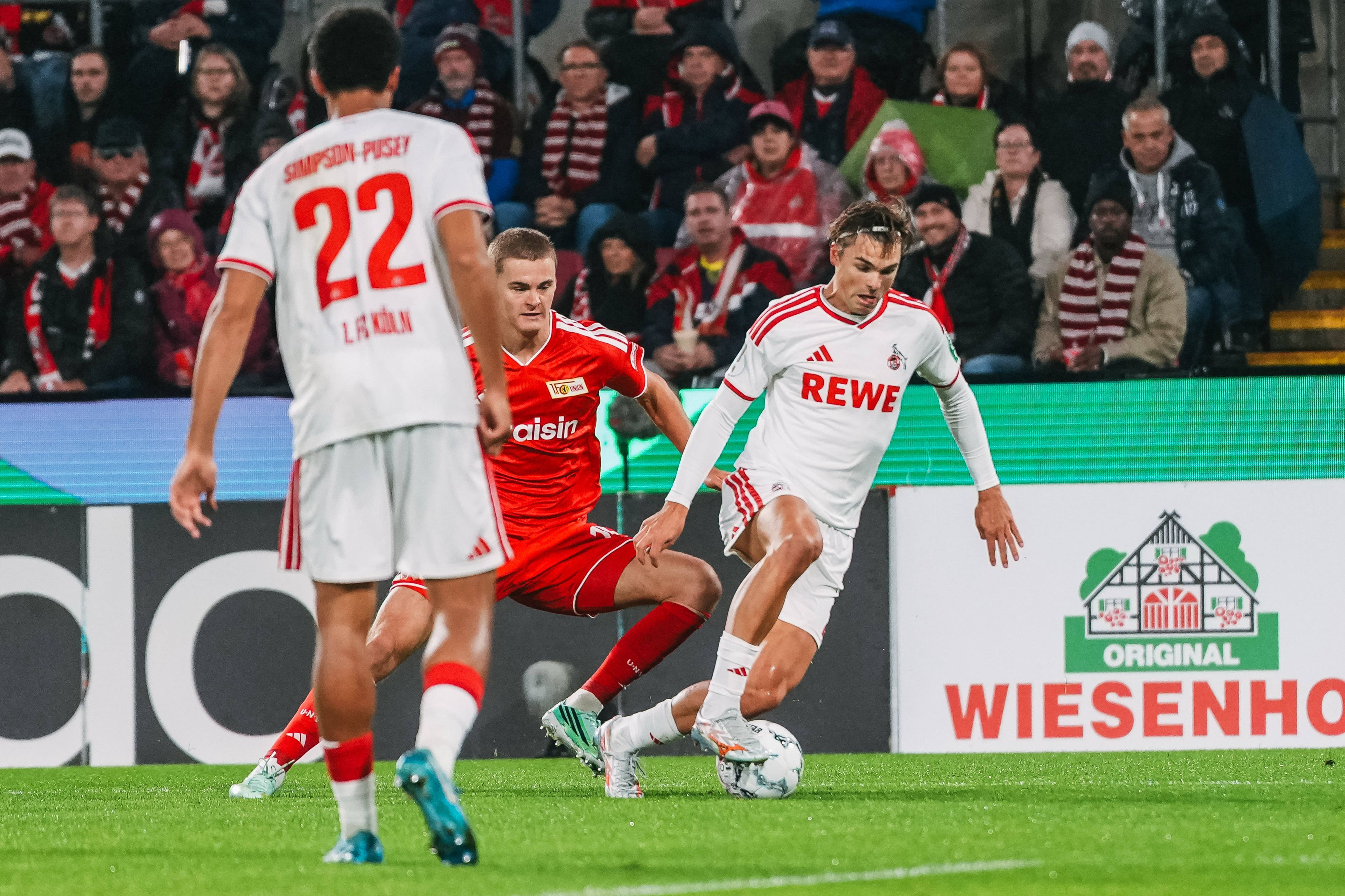 Joel Schmied im Spiel gegen Union Berlin.