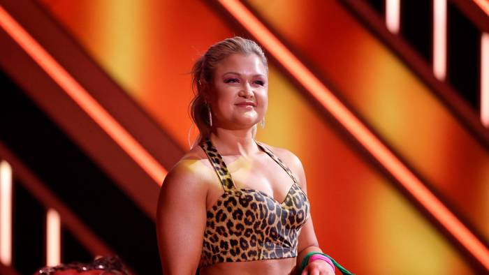 Fitness-Bloggerin Sophia Thiel bei der RTL-Show Let' Dance.