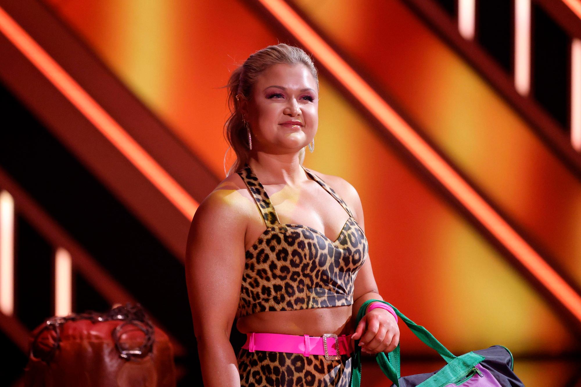 Fitness-Bloggerin Sophia Thiel bei der RTL-Show Let' Dance.