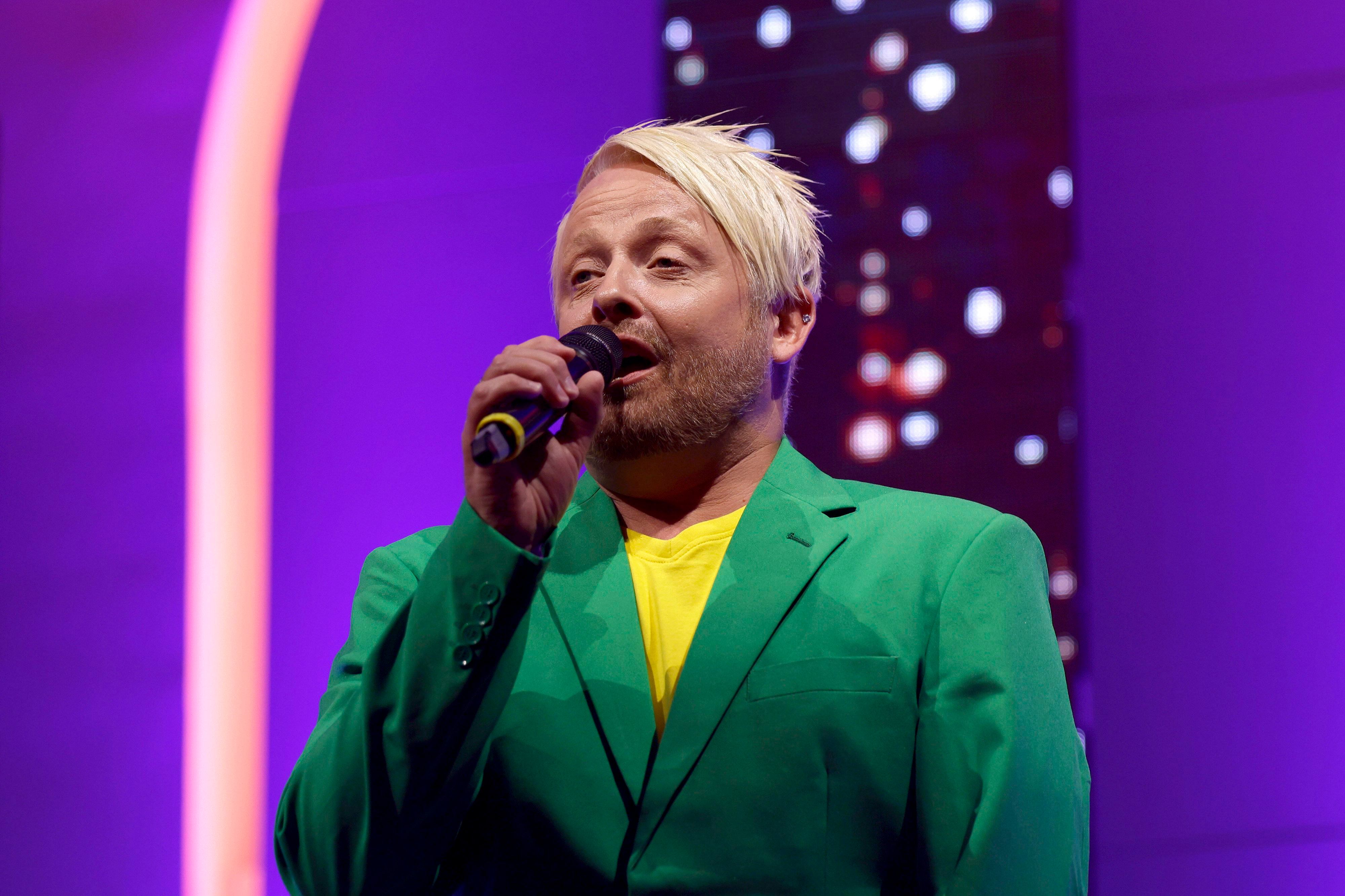 Sänger Ross Antony auf der Benefiz-Gala der Colombinen.