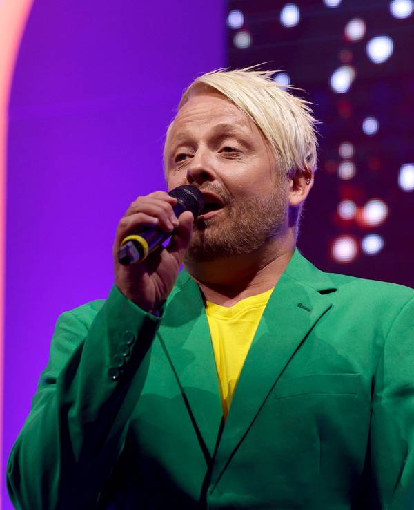 Sänger Ross Antony auf der Benefiz-Gala der Colombinen.
