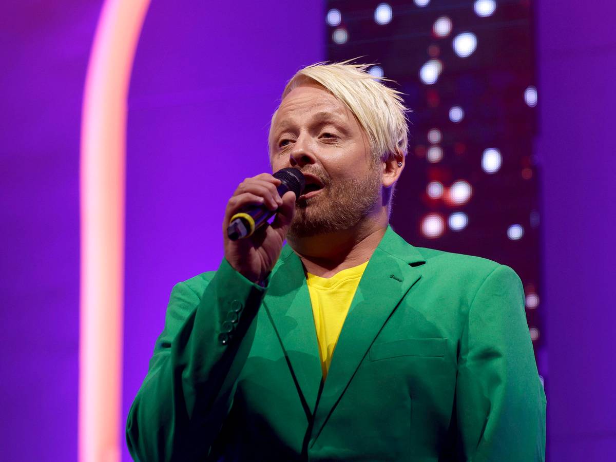 Sänger Ross Antony auf der Benefiz-Gala der Colombinen.