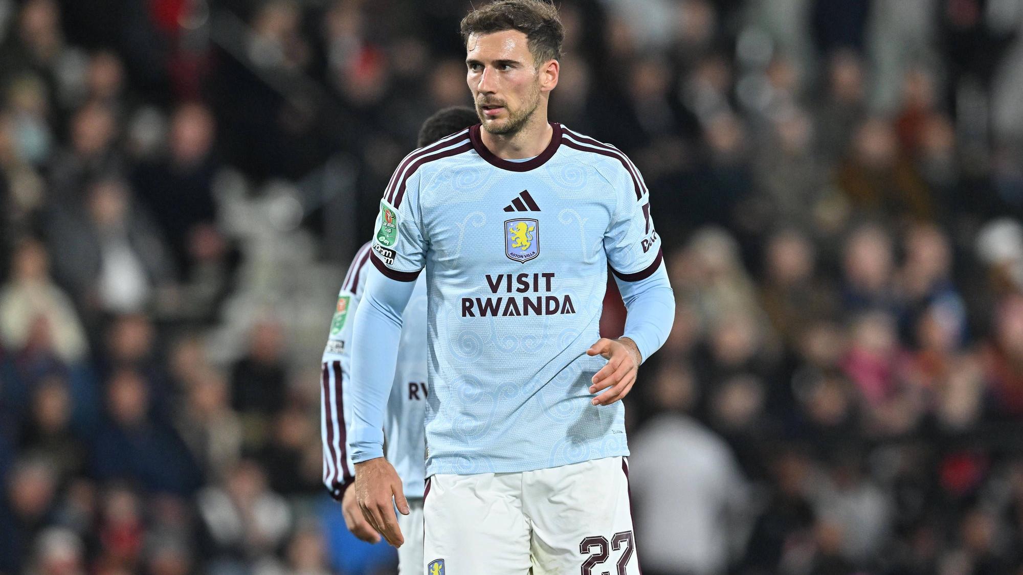 Leon Goretzka für Aston Villa im Einsatz.