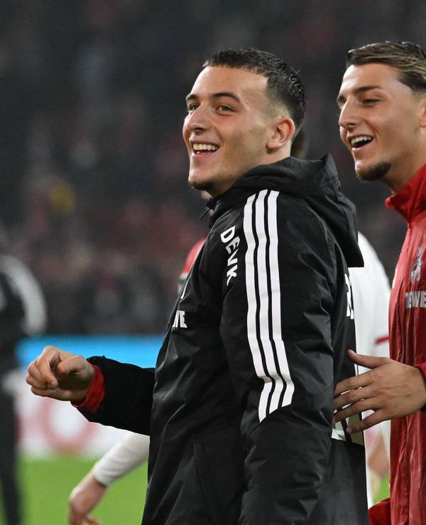 Said und Malek El Mala nach einem FC-Spiel.