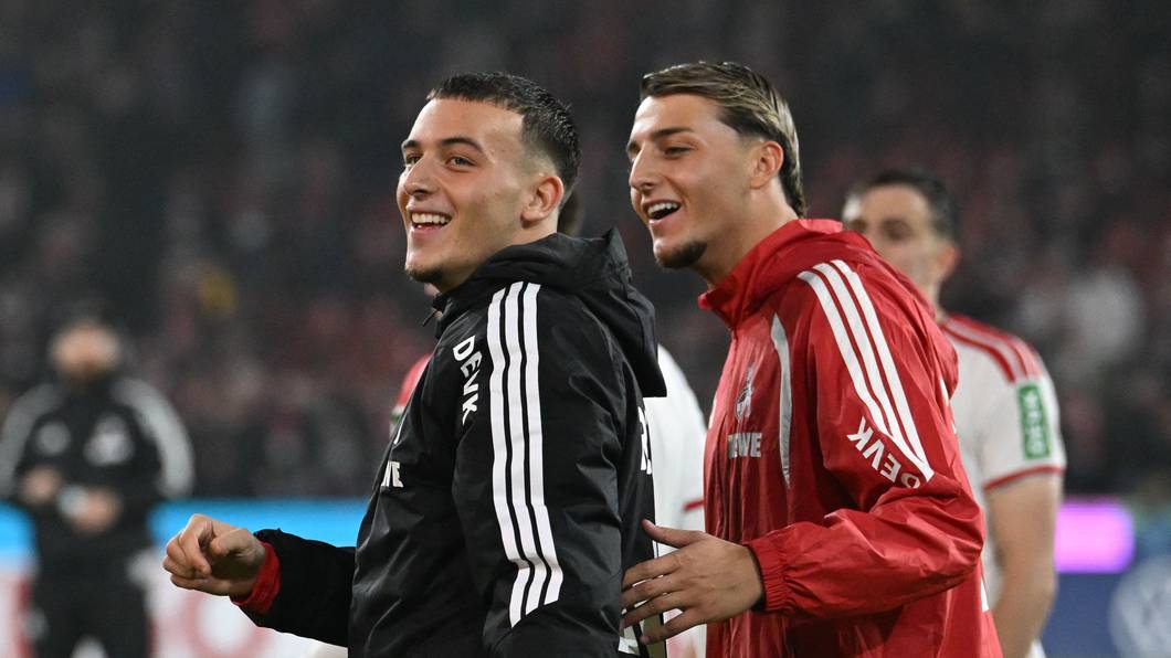 Said und Malek El Mala nach einem FC-Spiel.