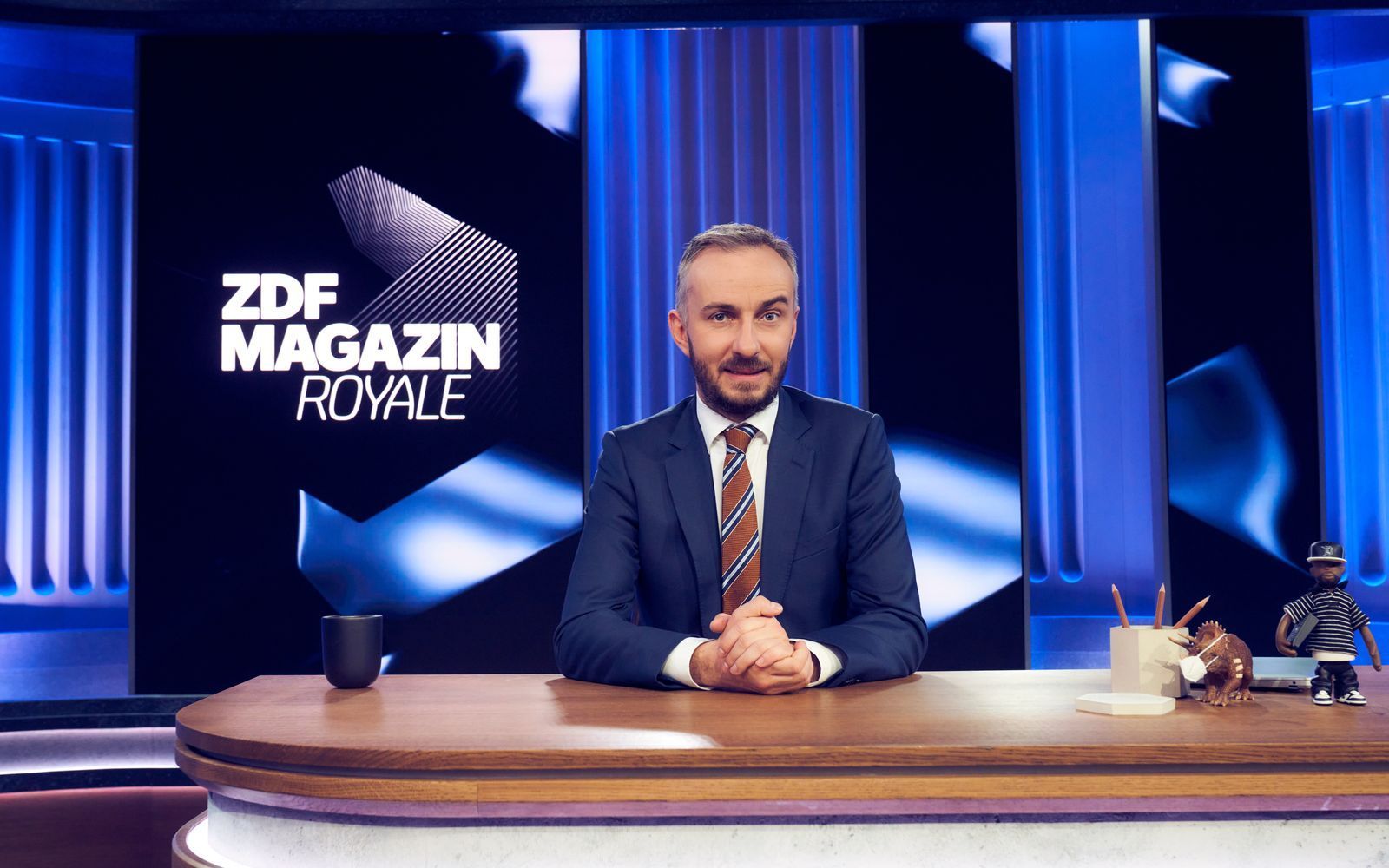 Jan Böhmermann wird das „ZDF Magazin Royale“ am Jahresende zum letzten Mal moderieren. (Bild: ZDF / Jens Koch)
