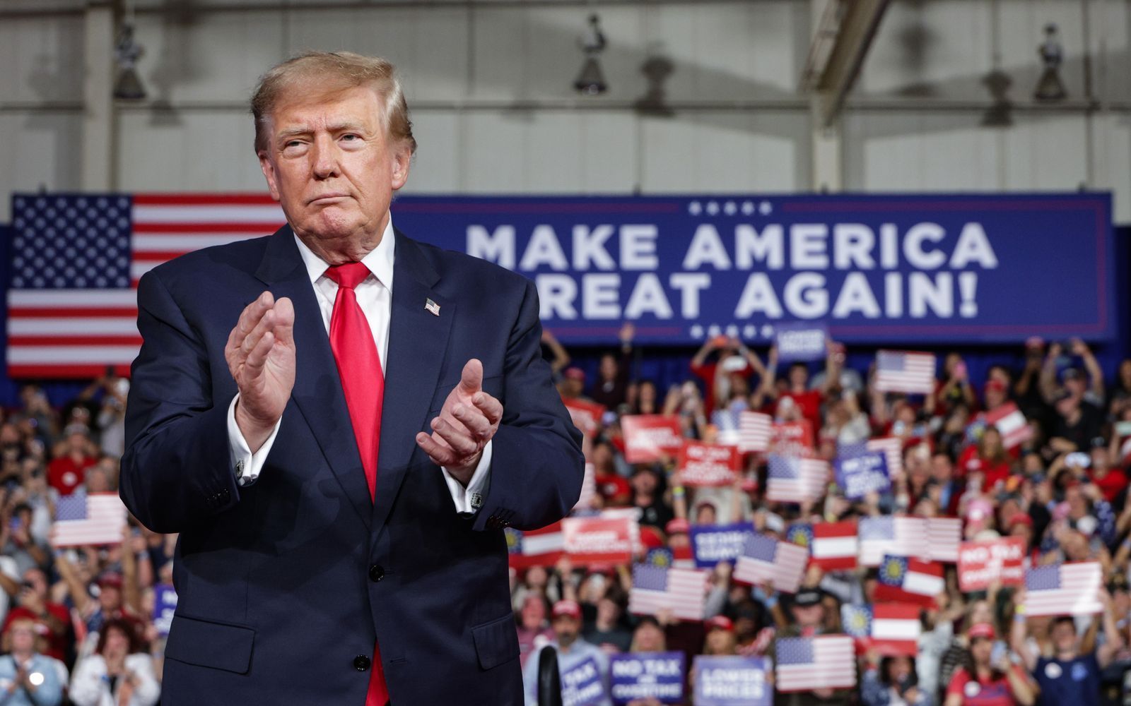 Die Midterms gelten als Stimmungstest für die Zufriedenheit der Bürgerinnen und Bürger mit der Arbeit des US-Präsidenten Donald Trump. (Bild: 2026 Getty Images/Alex Wong)
