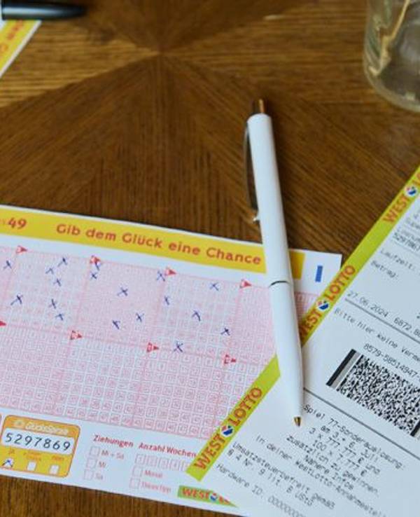 LOTTO 6aus49 Tippschein.