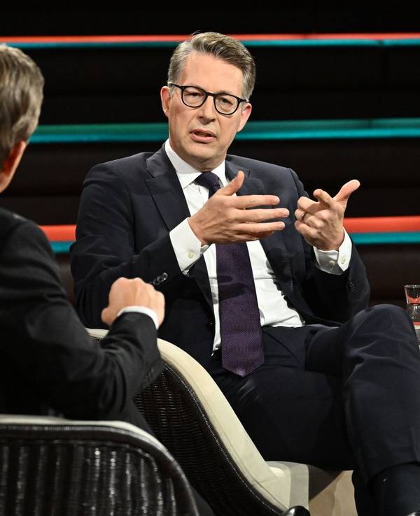 „Die Mitte ist ja insgesamt heute nicht mehr so attraktiv“, befand Markus Blume. (Bild: ZDF / Cornelia Lehmann)