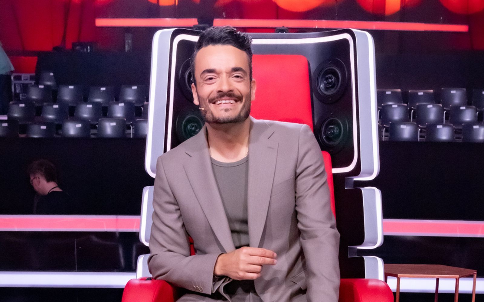 Als Gast-Coach bei „The Voice Of Germany“ dabei: Giovanni Zarrella. (Bild: Joyn / Claudius Pflug)