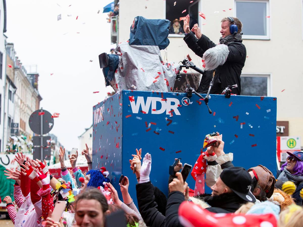 Rosenmontag in Köln mit dem WDR