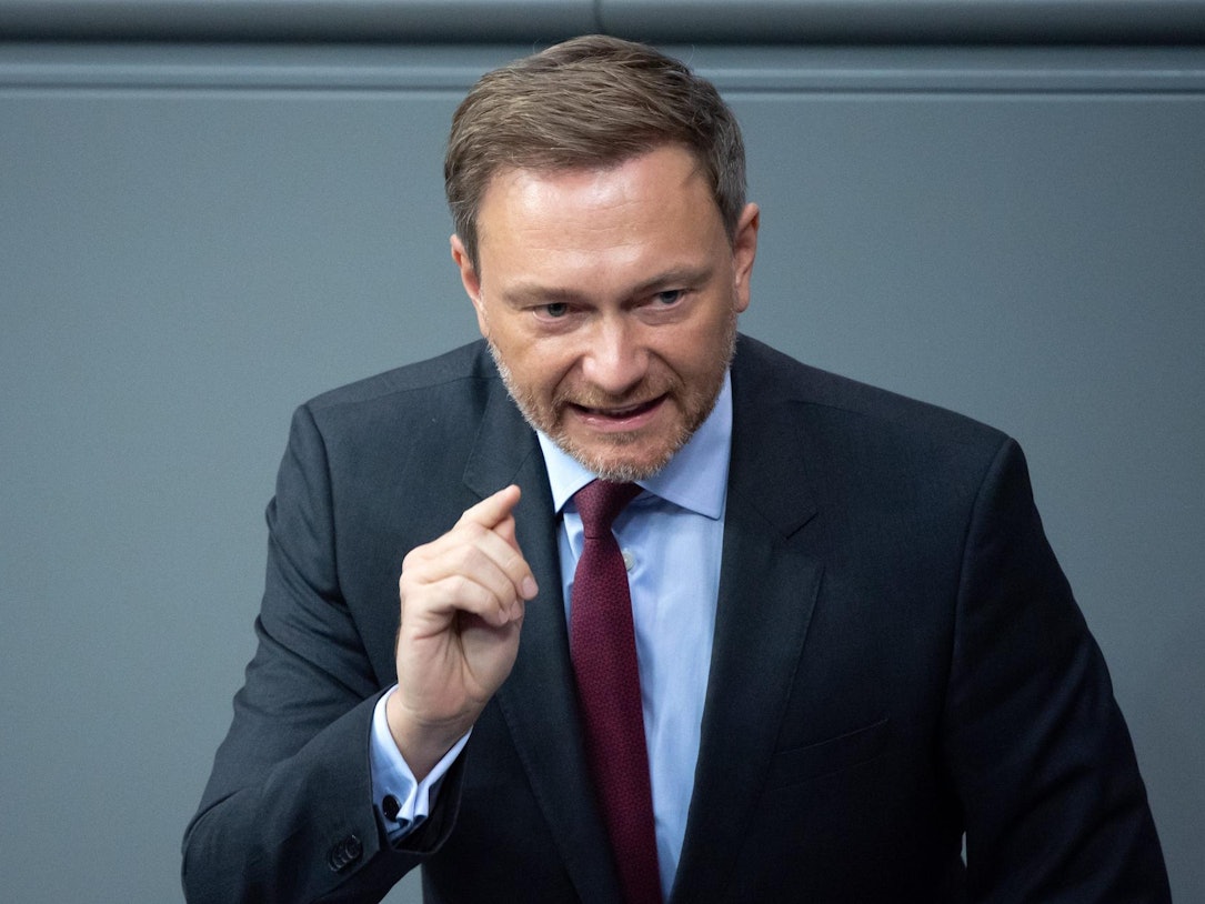 Christian Lindner (hier im Bundestag) hat seine Zurückhaltung gegenüber Ungeimpften überdacht.