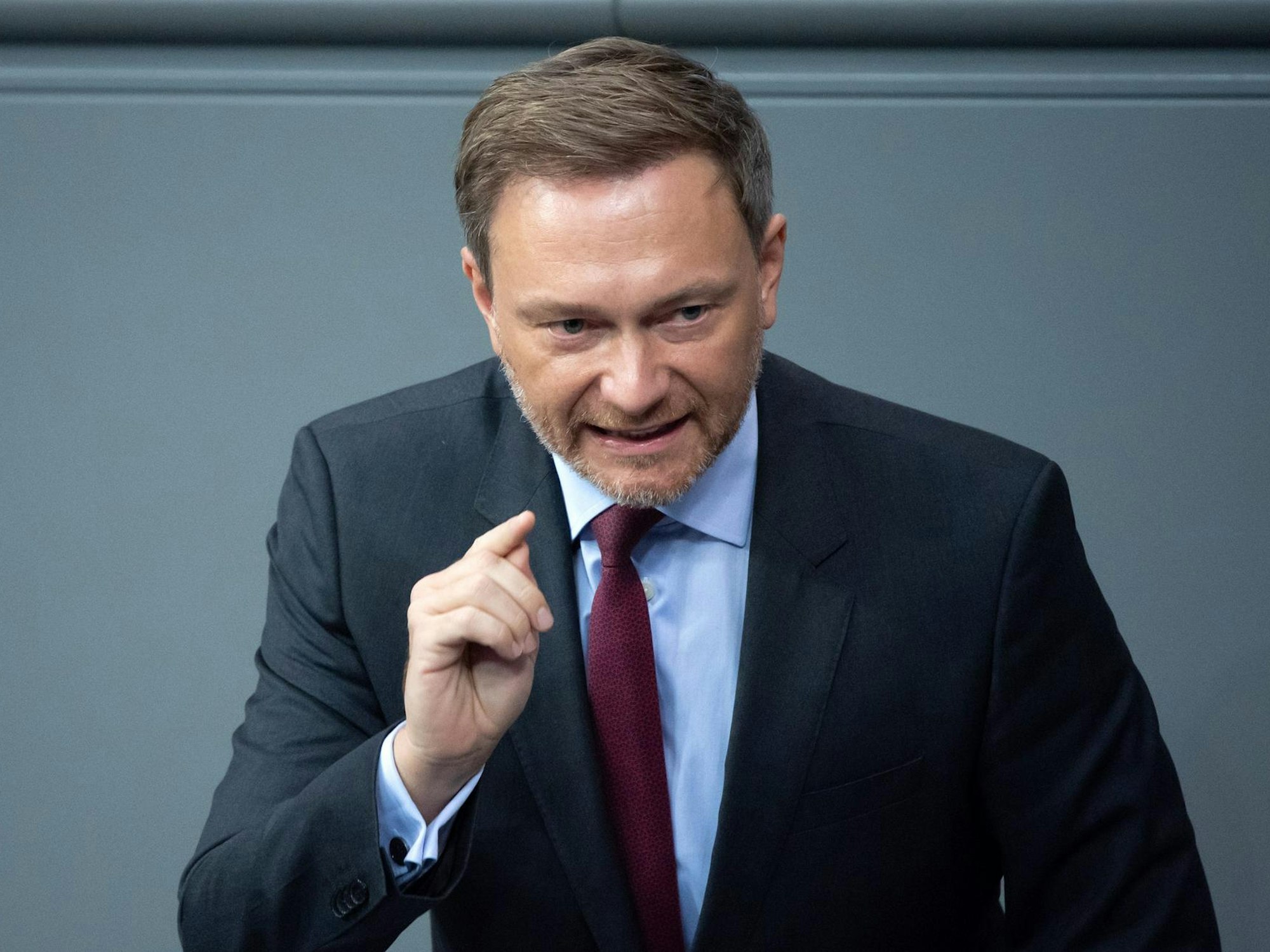Christian Lindner (hier im Bundestag) hat seine Zurückhaltung gegenüber Ungeimpften überdacht.