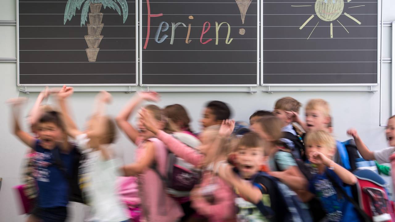 Schüler Sommerferien