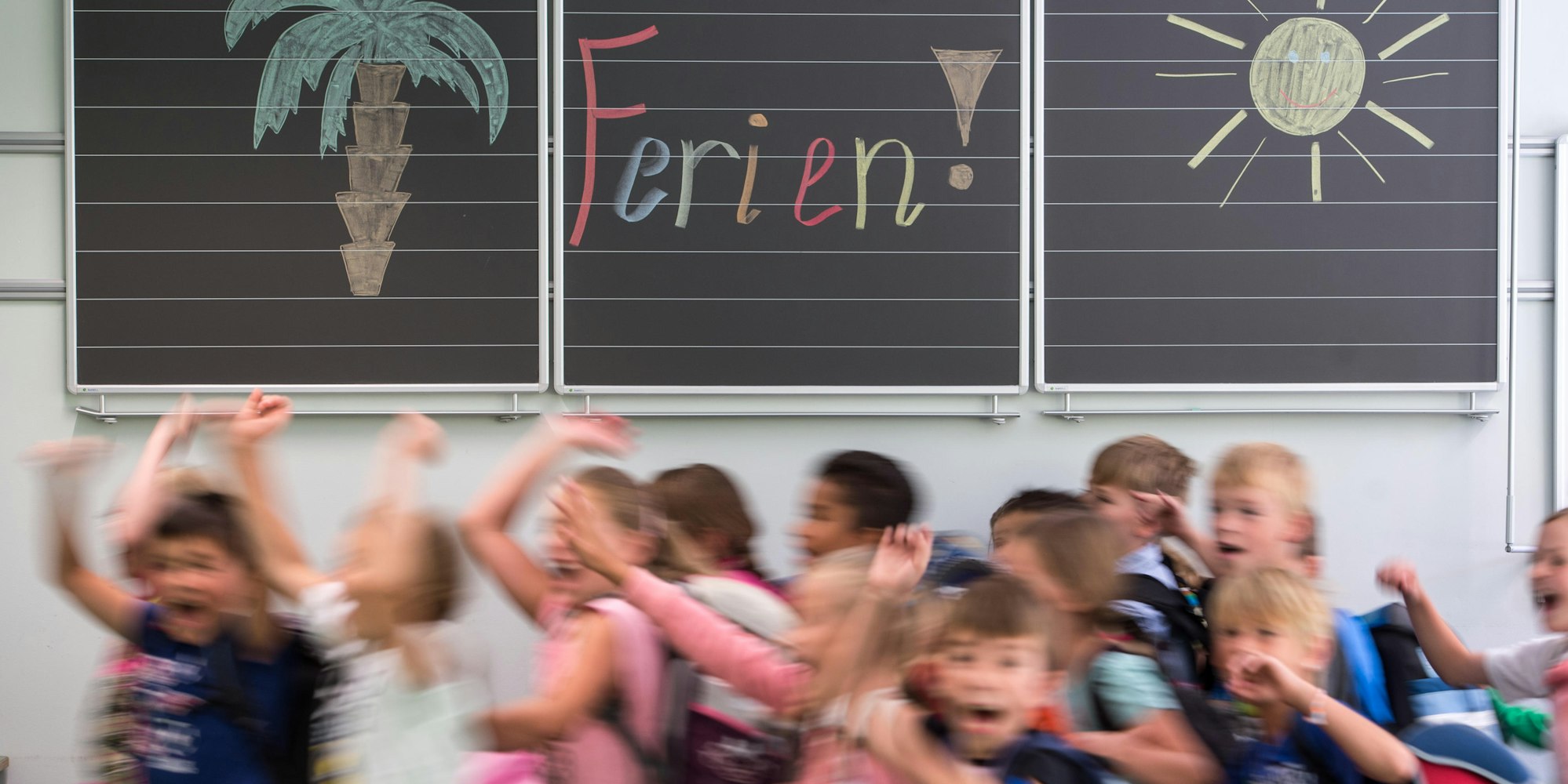 Schüler Sommerferien