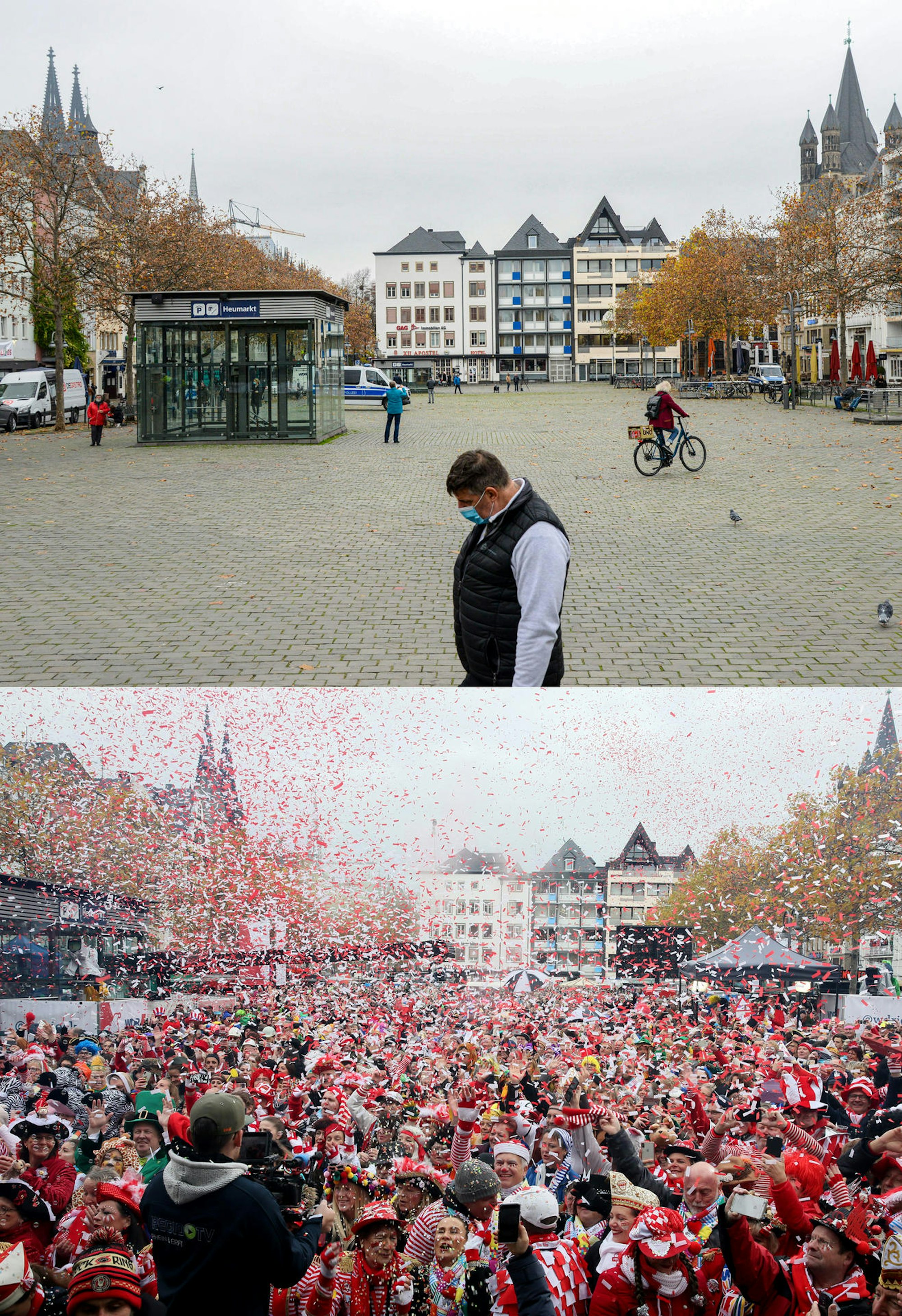 Heumarkt-Voll-Leer-Karnevalsauftakt