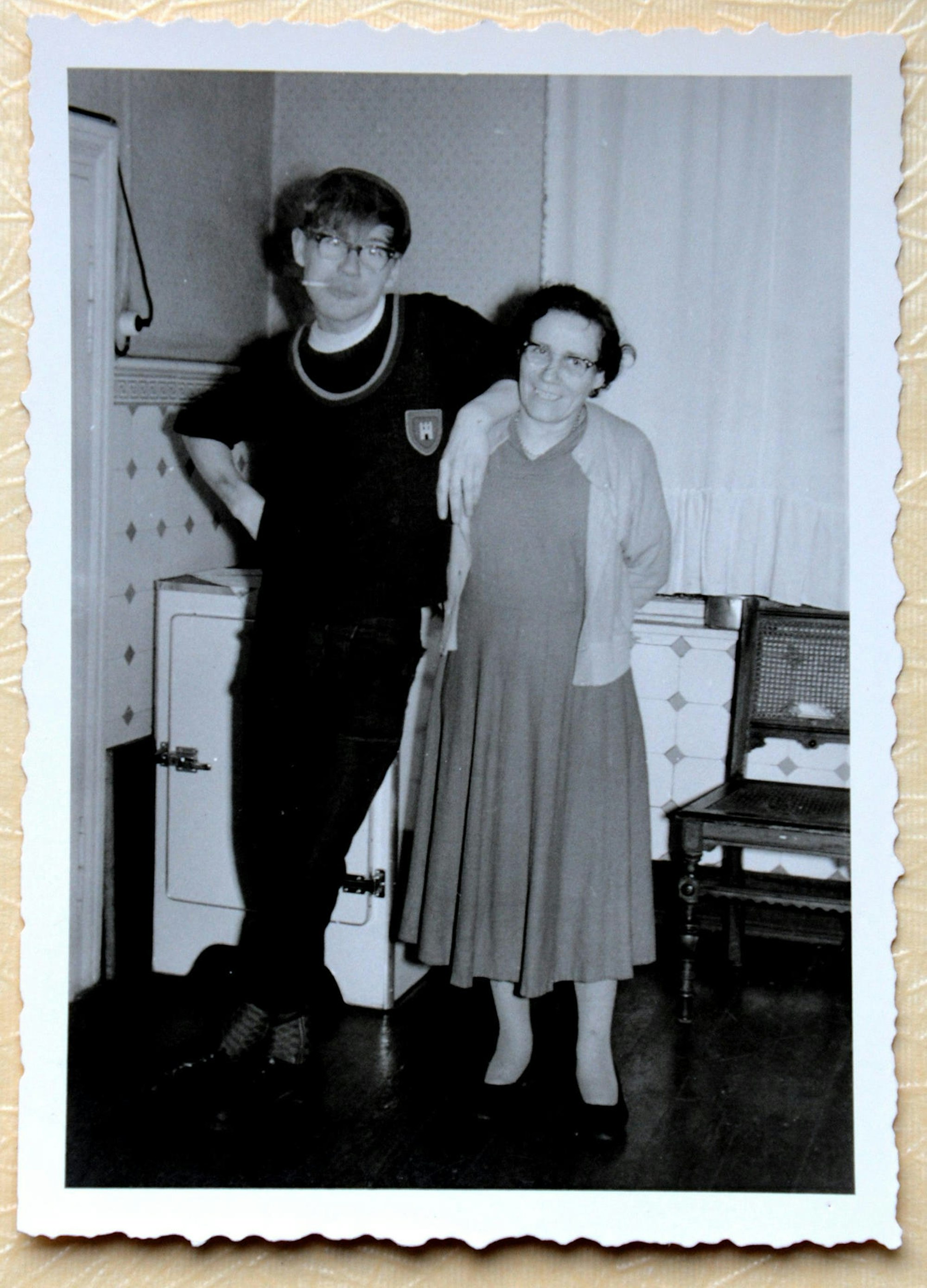 Armin mit Mutter
