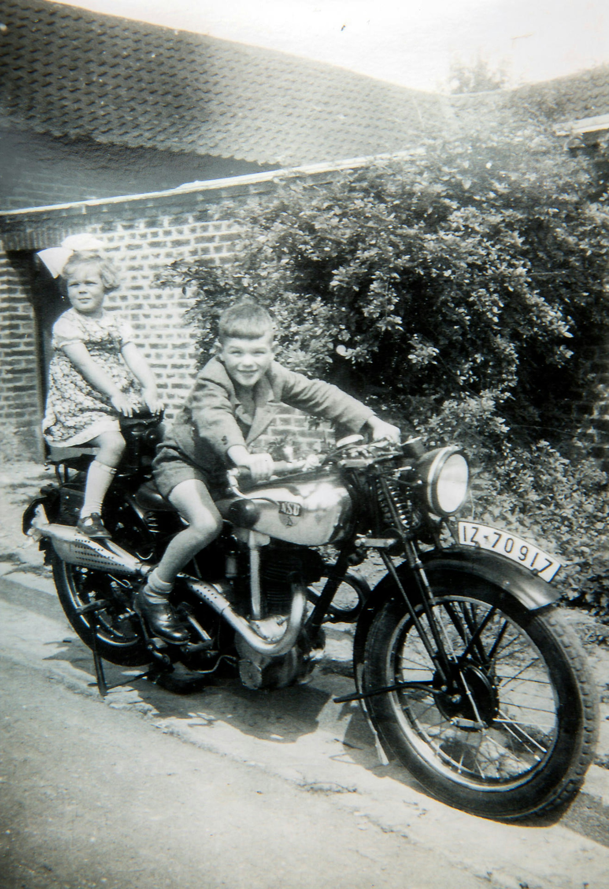 Heinz Schiefer als Kind