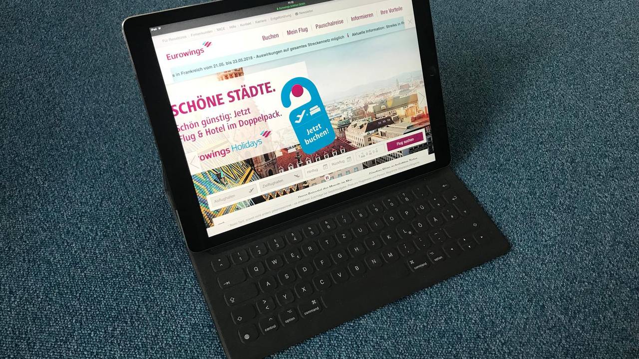 iPad Pro Eurowings