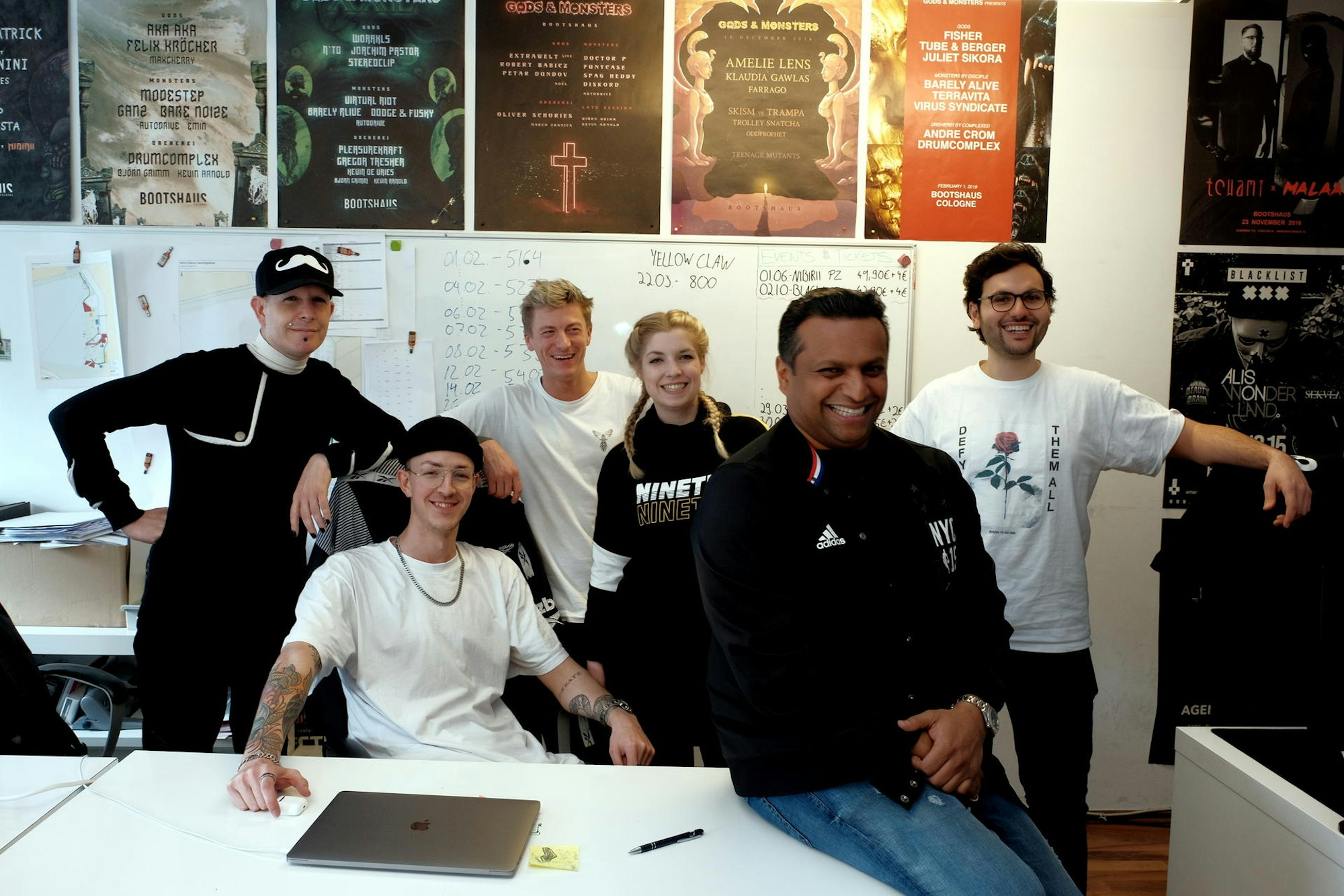 das team des bootshaus