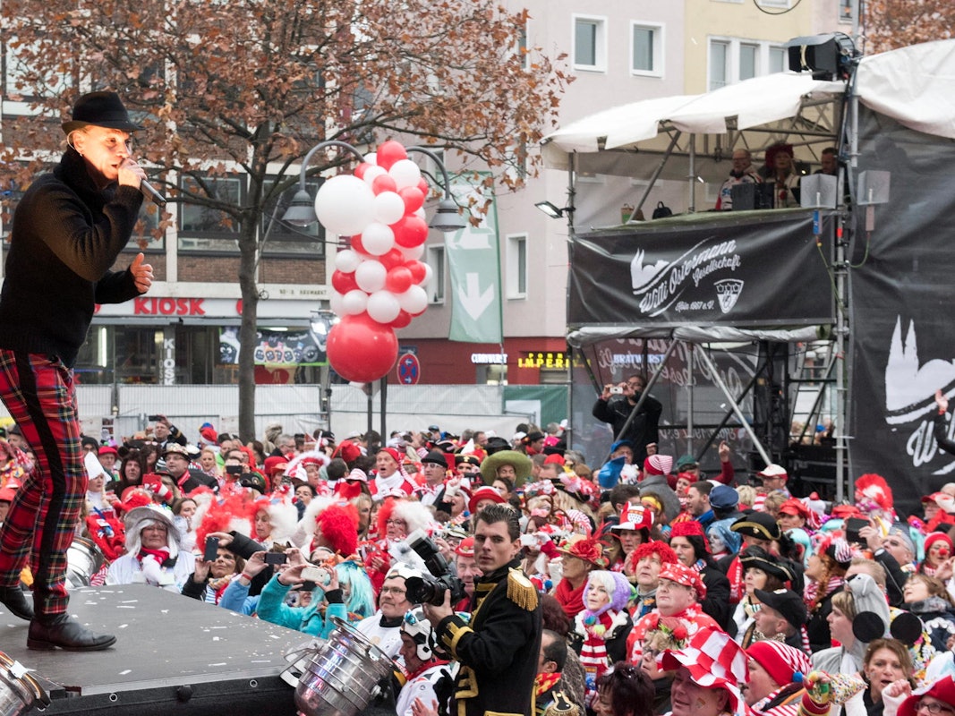 11.11. in Köln mit Brings auf dem Heumarkt