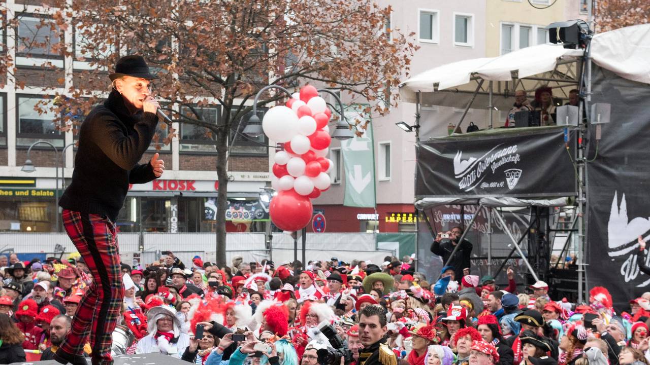 11.11. in Köln mit Brings auf dem Heumarkt