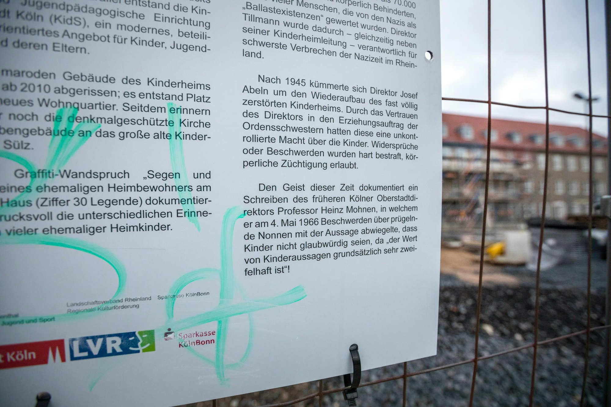 Gedenktafel Kinderheim