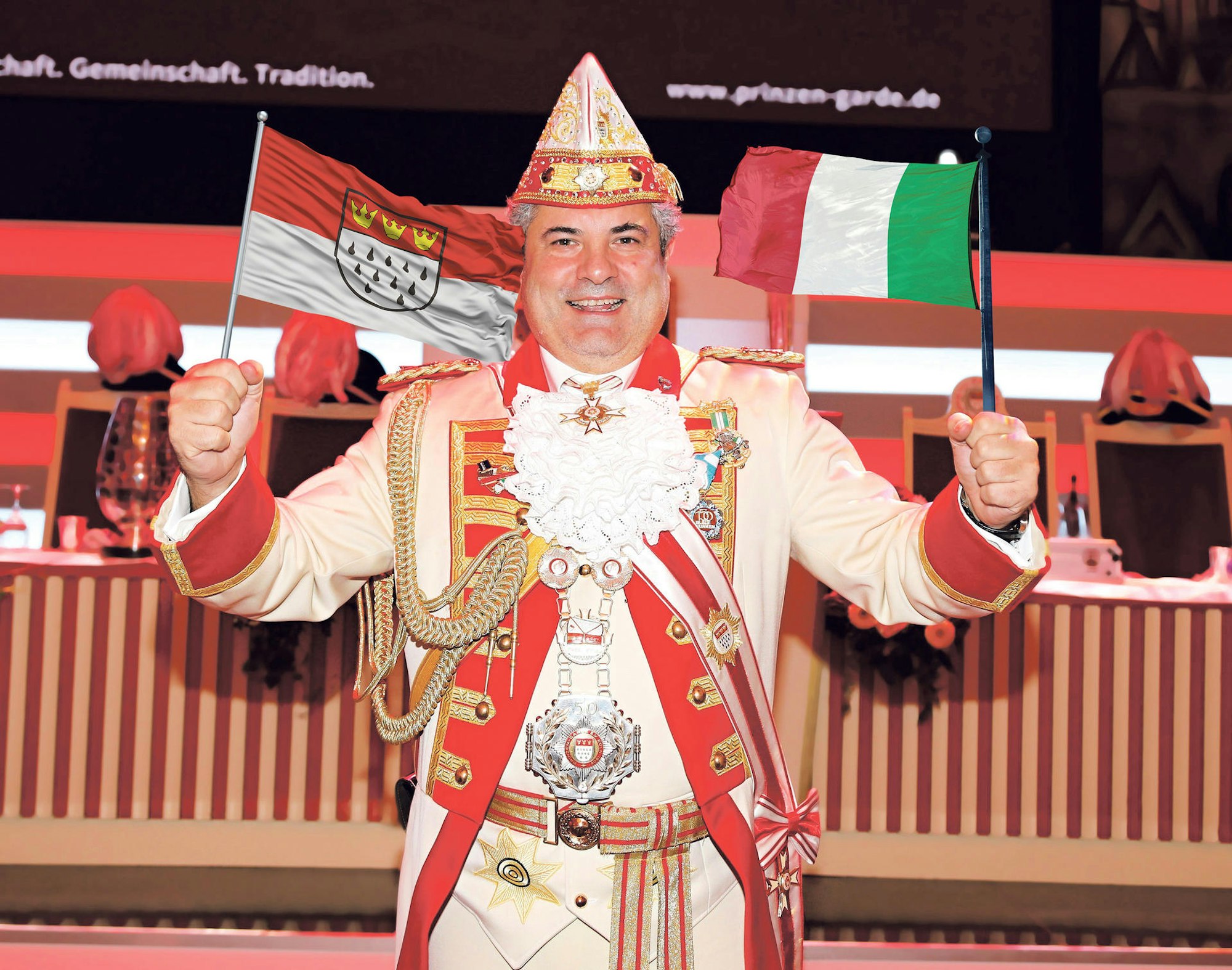 Dino Massi von der Prinzen-Garde Köln