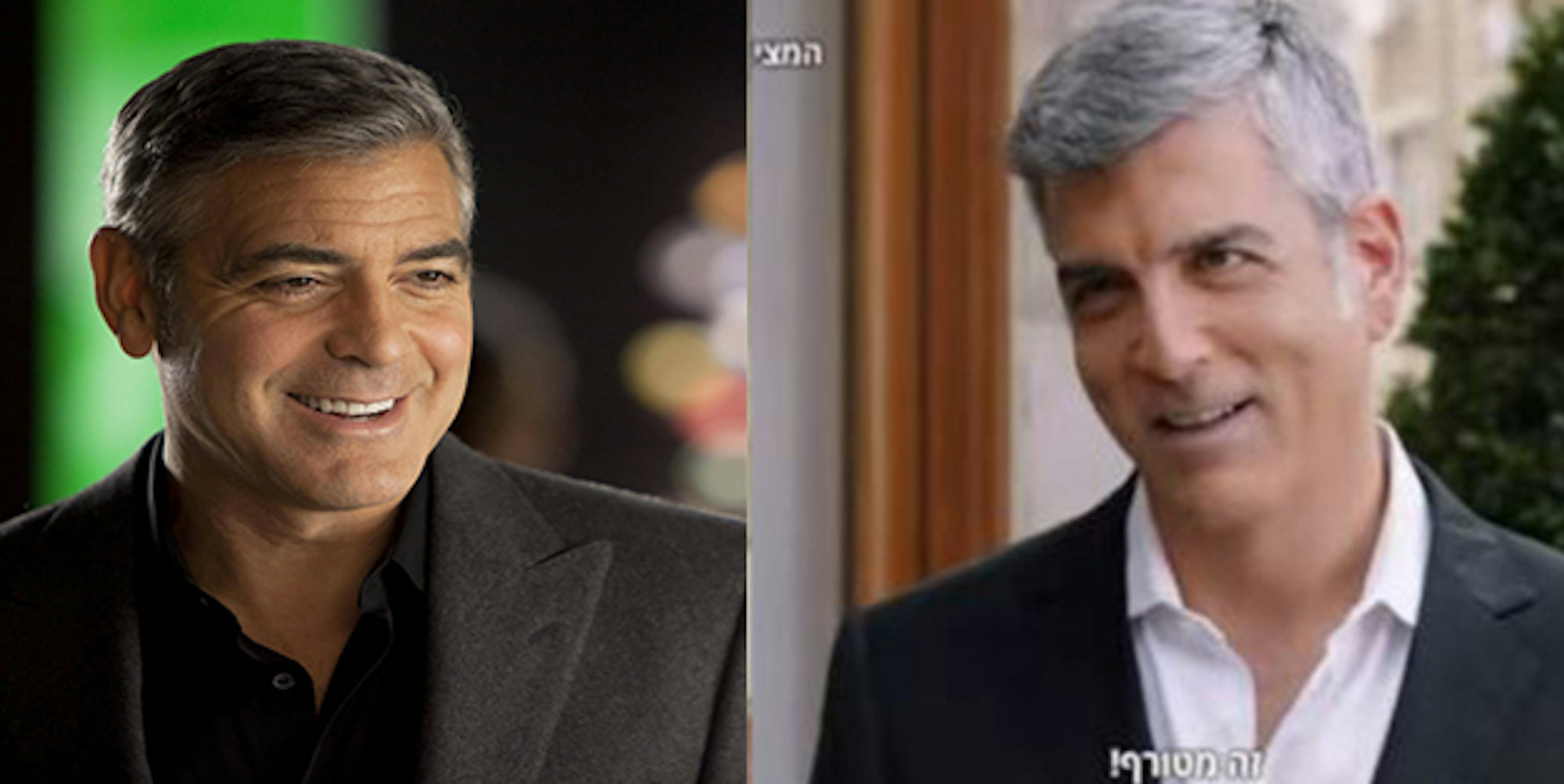 George Clooney und sein Klon