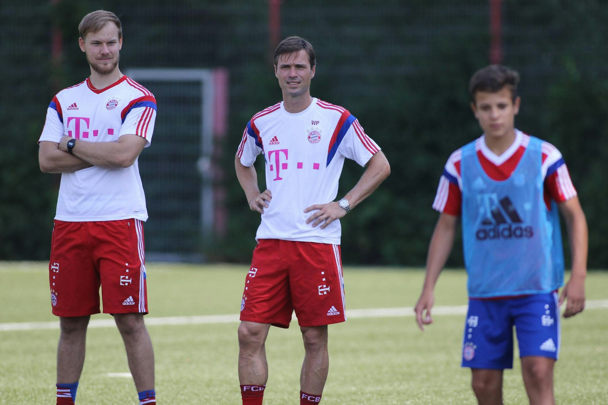 Harald Cerny 2015 als U14-Trainer