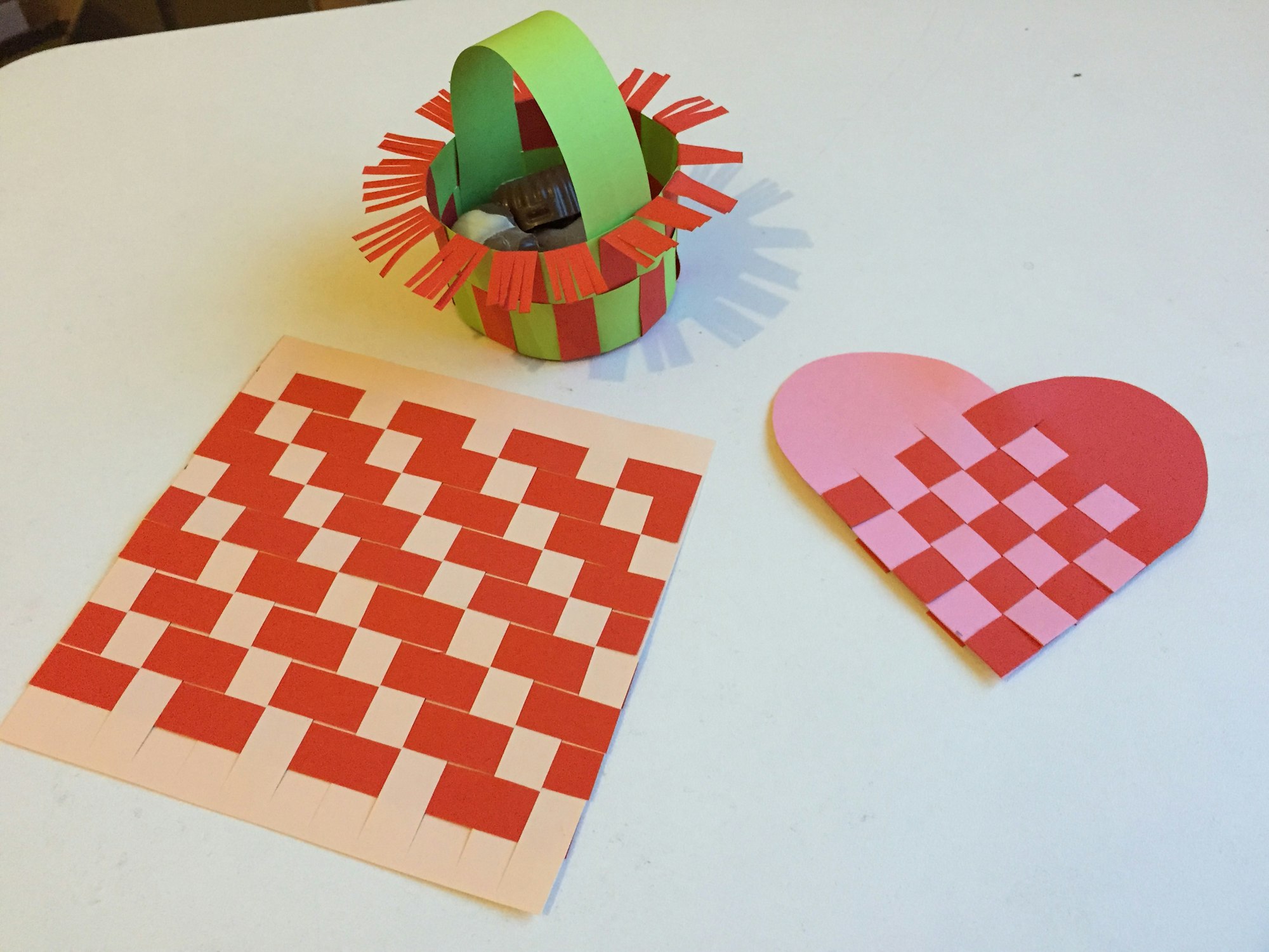 Selbst gefaltete Deko