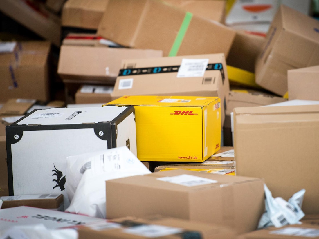 Pakete stapeln sich