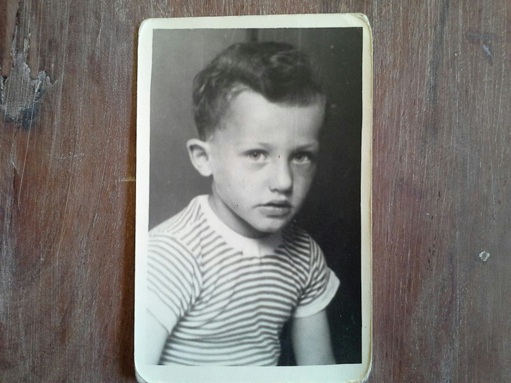 Jürgen Zeltinger als kleiner Junge