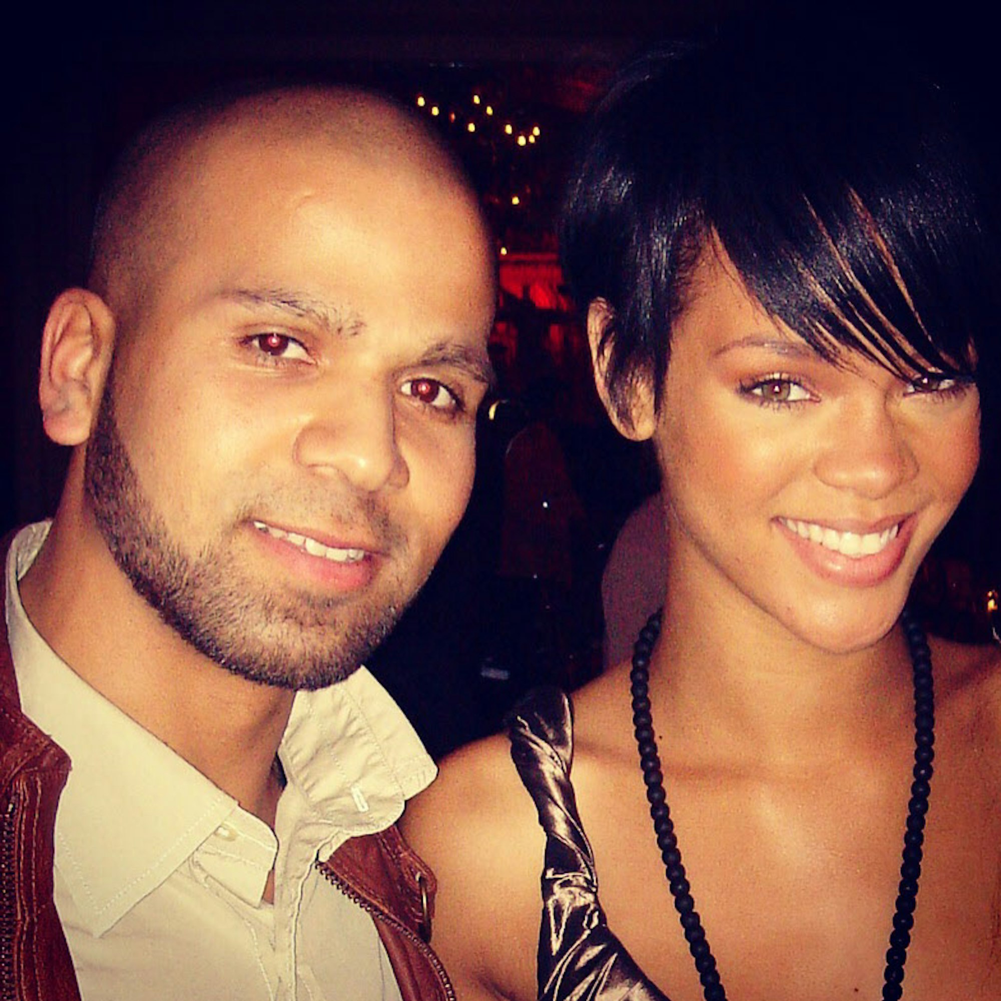 Hamza privat mit Rihanna